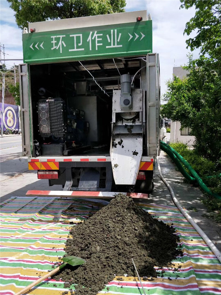 天门淤泥干湿分离