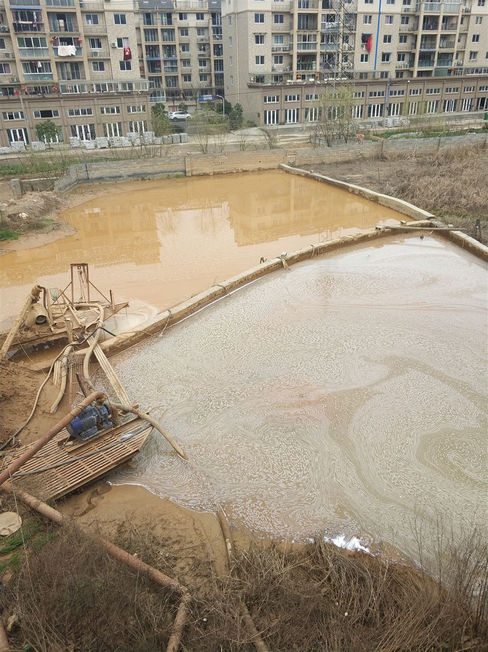 天门沉淀池淤泥清理-厂区废水池淤泥清淤